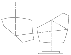 図1 「自由曲面プリズム方式」模式図