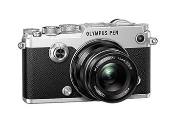 ミラーレス一眼カメラOLYMPUS PEN-Fの写真