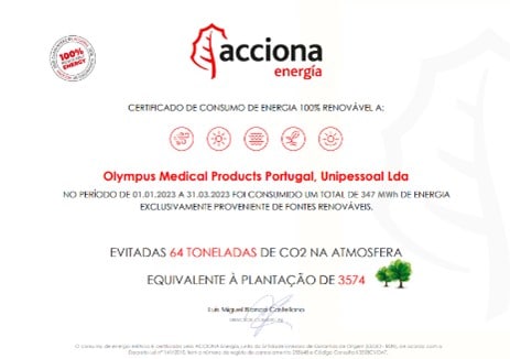 Olympus Medical Products Portugal, Unipessoal LDA（ポルトガル）