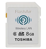 サ東芝 無線LAN搭載SDHCメモリーカードFlashAir<sup>TM</sup> 16GB CLASS10