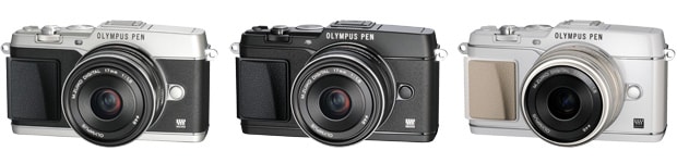 「OLYMPUS PEN E-P5」　17mm F1.8 レンズキット　および　14-42mmレンズキット
