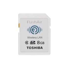 東芝 無線LAN搭載SDHCメモリカード　FlashAir TM 8GB