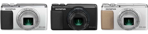 「OLYMPUS STYLUS SH-60」（シルバー／ブラック／ホワイト）