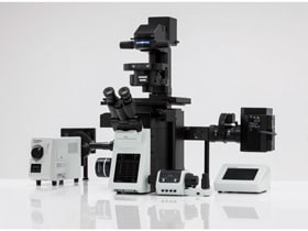 倒立型リサーチ顕微鏡「IX83」 新ユニットの組み合わせ例