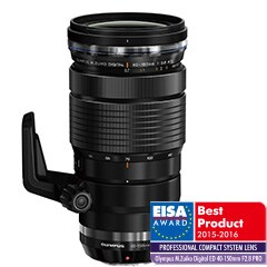 「EISA AWARD European Professional Compact System Lens 2015-2016」受賞　交換レンズ「M.ZUIKO DIGITAL ED 40-150mm F2.8 PRO」