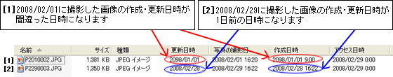 図2.Windows Explorer上での表示状態