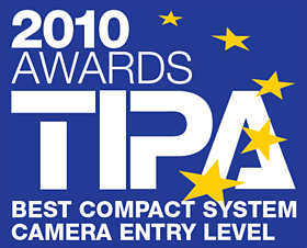 TIPA Award 2010 “Best Compact System Camera Entry Level ”