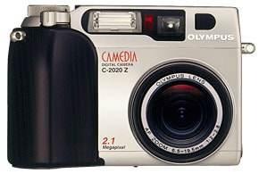 「CAMEDIA C-2020ZOOM」前面