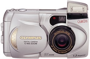 「CAMEDIA C-960ZOOM」前面