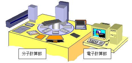 遺伝子解析用DNAコンピュータの構成