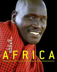 写真集「A Day in the Life of Africa」表紙