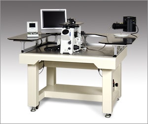 「高速原子間力顕微鏡」の試作機