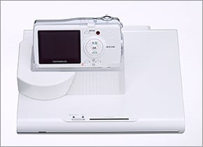 デジタルカメラ「i:robe IR-300」とDVDストレージ「S-DVD-100」の接続例