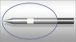 針状プローブの採用により、組織の凝固が可能