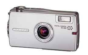 デジタルカメラ「i:robe IR-300」シルバー前面