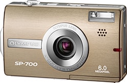 デジタルカメラ「CAMEDIA SP-700」ブロンズ