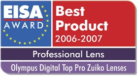「EISA AWARD ヨーロピアン プロフェッショナル レンズ2006-2007」