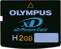 オリンパス ニュースリリース： 大容量2GBのxD-ピクチャーカード Type