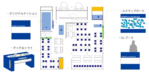 店内レイアウトイメージ