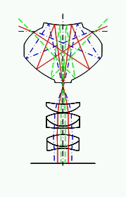 レンズ模式図