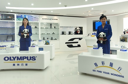 「奥林巴斯（上海）映像銷售有限公司 成都分公司」のショールーム