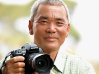 岩合光昭氏 近影 岩合光昭氏 近影
