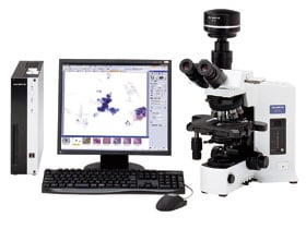 当社生物顕微鏡「BX51」とのシステム構成例