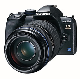 「E-520」に「ZUIKO DIGITAL ED 70-300mm F4.0-5.6」を組み合わせたイメージ