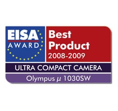 EISA AWARD ヨーロピアン ウルトラコンパクトカメラ 2008-2009