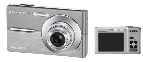 オリンパス ニュースリリース： 「顔検出機能」を搭載し、軽量・薄型スタイリッシュデザインのコンパクトデジタルカメラ「FE-360」新発売