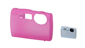 CSHC-73（シリコンジャケット）カラー：2色（ホワイト、ピンク）希望小売価格：2,520円（税込み）