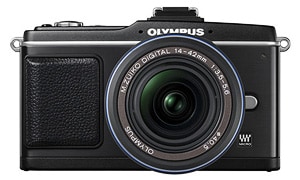 グランプリ賞品：新世代マイクロ一眼「OLYMPUS PEN E-P2」レンズキット（ブラック）