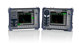 超音波探傷器「EPOCH（エポック） 600」（左：ナビゲーションパッド仕様、右：ノブパッド仕様