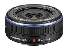 「M.ZUIKO DIGITAL 17mm F2.8」（ブラック）