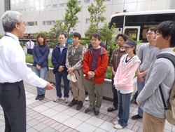 5月16日に派遣された従業員ボランティアの様子