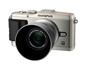 「M.ZUIKO DIGITAL 45mm F1.8」を「OLYMPUS PEN Lite E-PL3」に組み合わせたイメージ