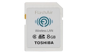 イメージシェアコース：東芝 無線LAN搭載SDHCメモリカード FlashAir TM 8GB