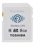 東芝 無線LAN搭載SDHCメモリカード FlashAirTM 8GB