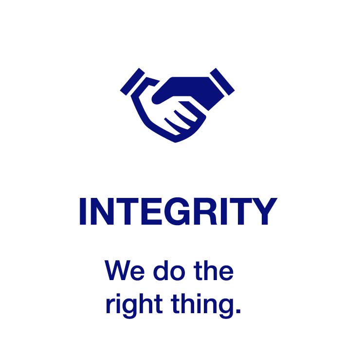 INTEGRITY - We do the right thing.