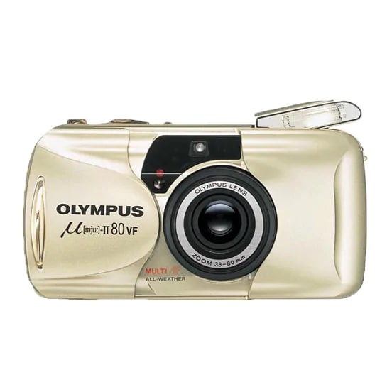 良品【青が綺麗なエモい写り】人気モデルOLYMPUS μ-Ⅱ 80VF