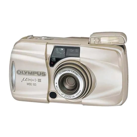41％割引人気商品は OLYMPUS μ mju Ⅲ WIDE100＋電池 コンパクトフィルムカメラ フィルムカメラ カメラ-OTA.ON
