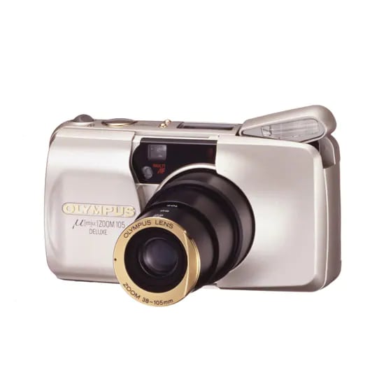 日本最激安 【完動品】OLYMPUS μ mju zoom panorama フィルムカメラ