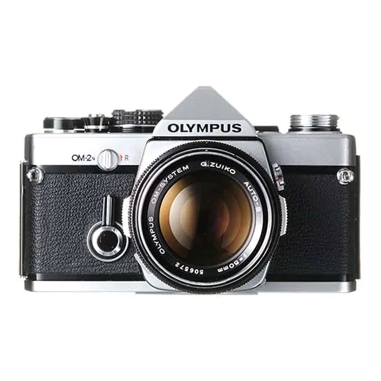 OLYMPUS オリンパス OM-2 一眼レフカメラ　レンズ3個➕ストロボ付
